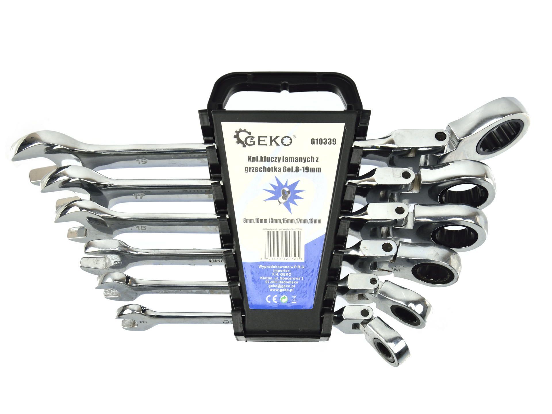 Набор гаечных ключей Geko g10338