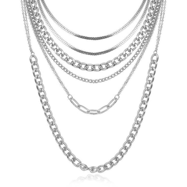 колье цепочки. колье эстет 01л680716. многослойное колье серебро. многослойное колье из серебра. подвеска на шею.