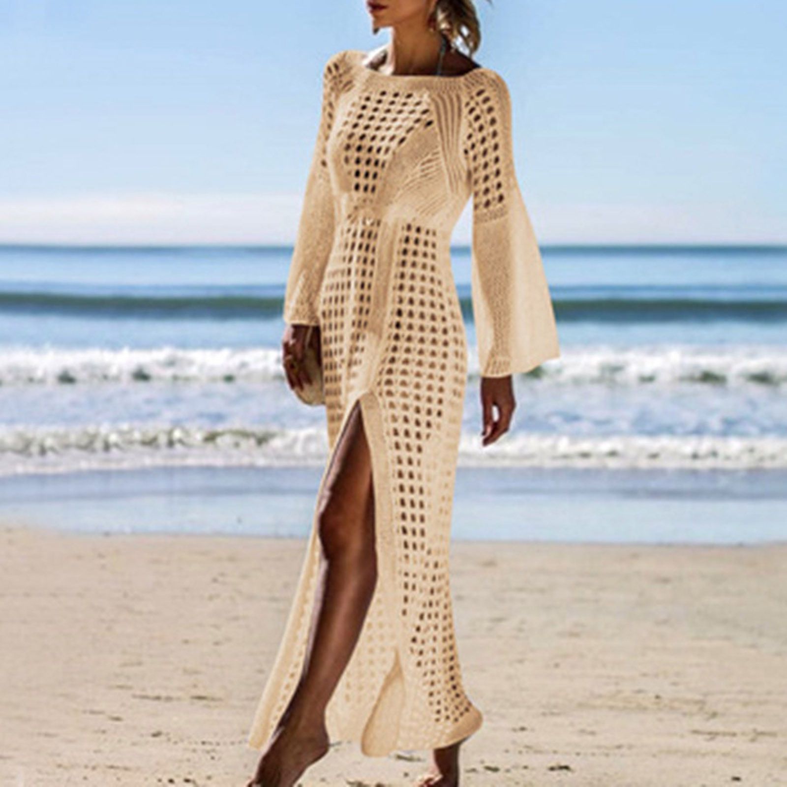платье туника для пляжа