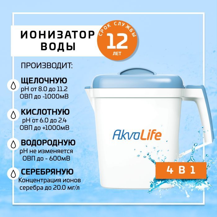 Активатор воды и генераторы водорода AkvaLife купить в интернет ...