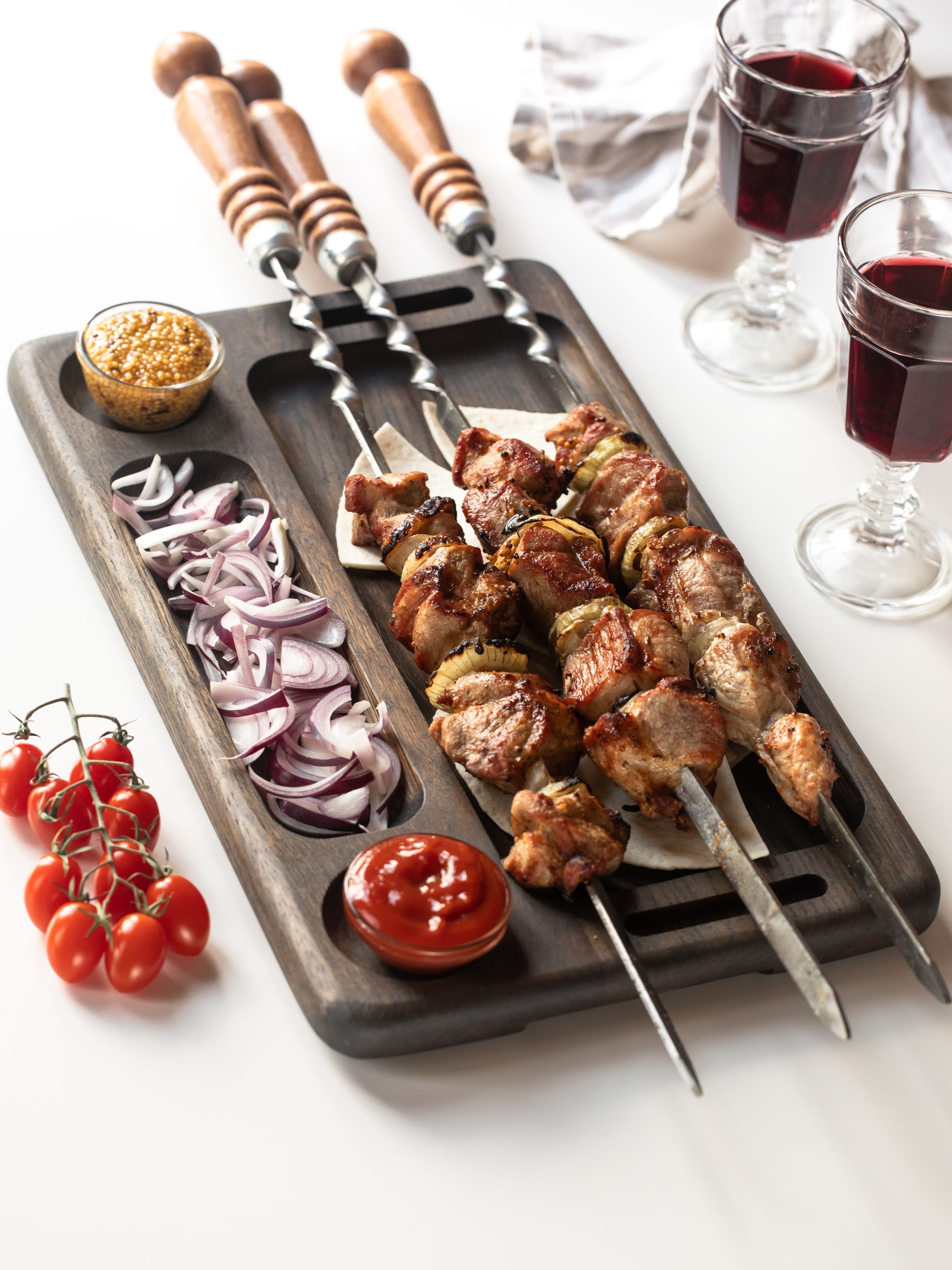 керамическая посуда для шашлыка. керамическая посуда с подогревом для шашлыка. посуда для шашлыка. мармит 3. садж вороненый "волна" 35см.