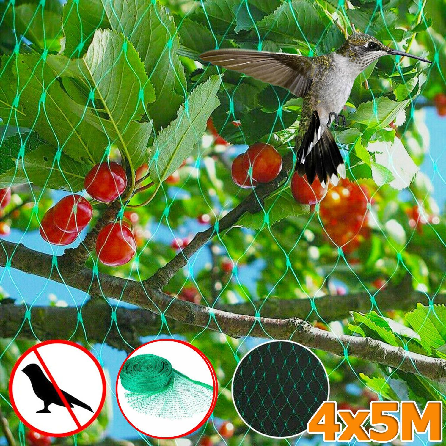 Защита урожая от птиц