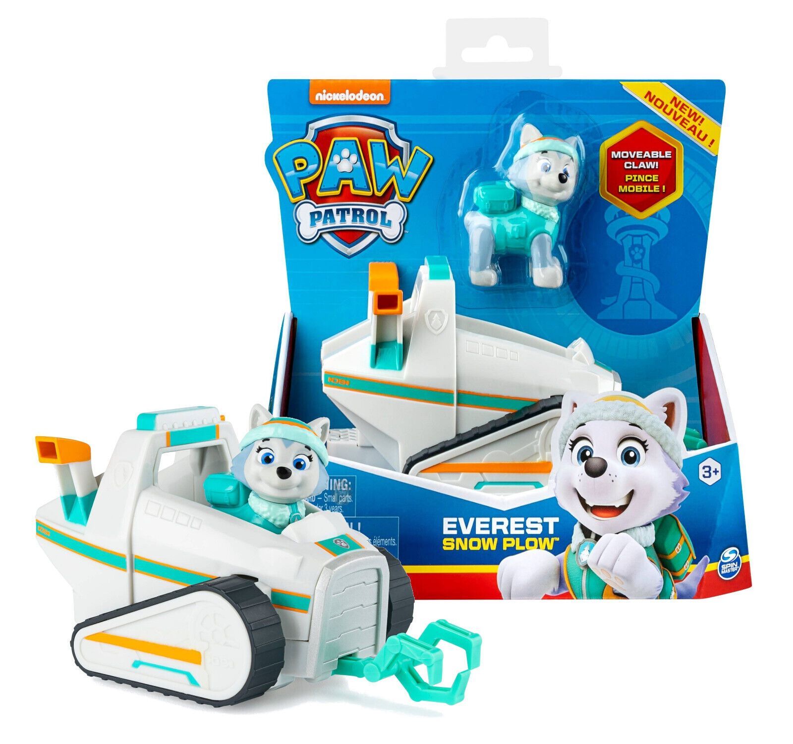 Paw Patrol Снегоуборочная машина Эвереста с коллекционной фигуркой - купить  с доставкой по выгодным ценам в интернет-магазине OZON (1281035843)