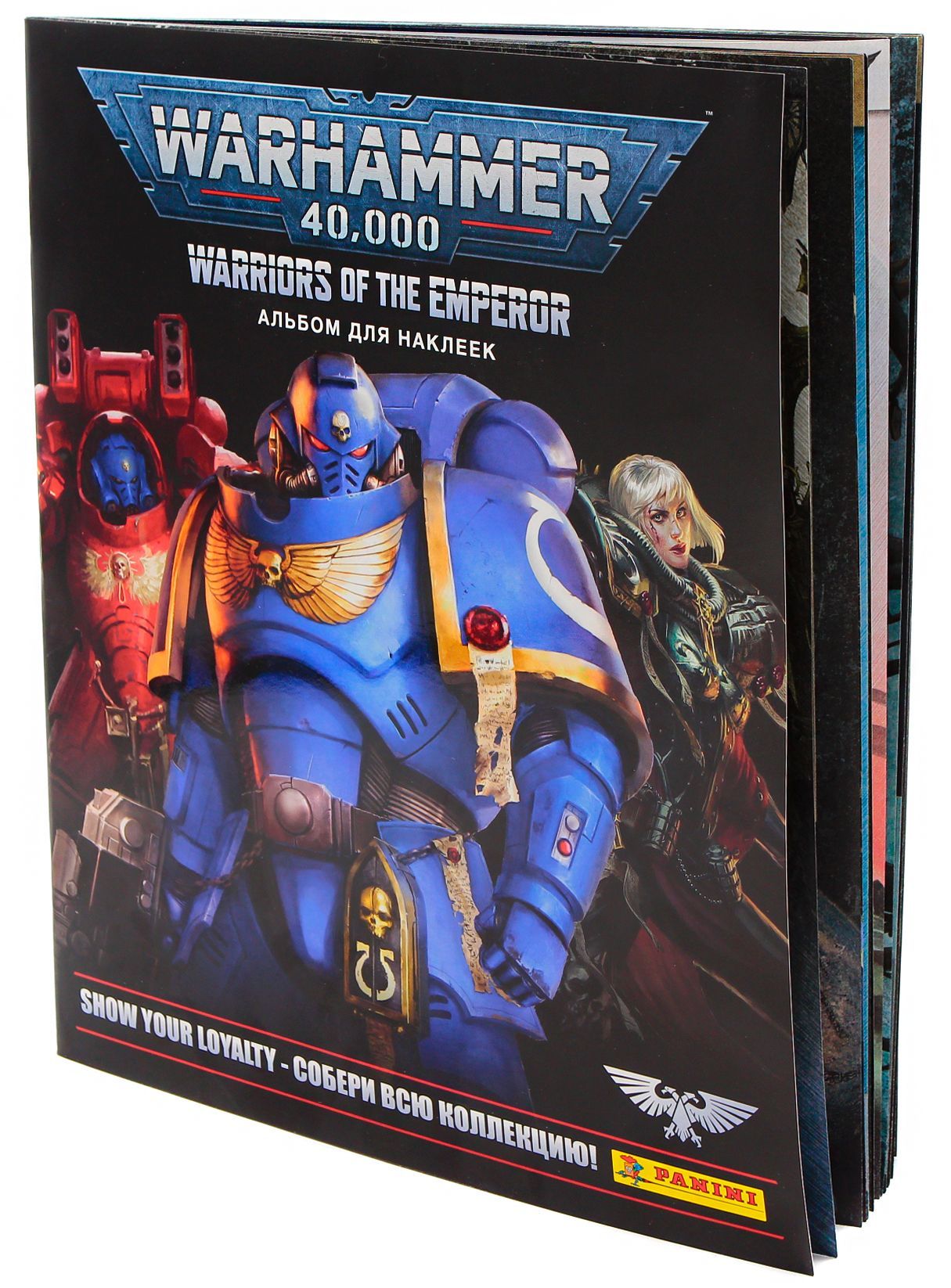 Panini / Альбом для наклеек Warhammer 40,000: Warriors of the Emperor