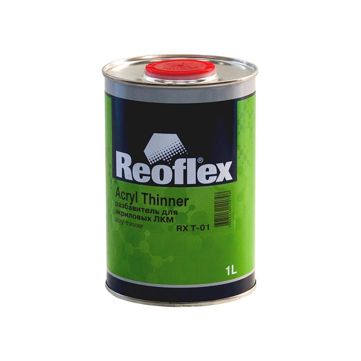 Разбавитель для акриловых ЛКМ Reoflex RX T-01 Acryl Thinner стандартный 1 л.