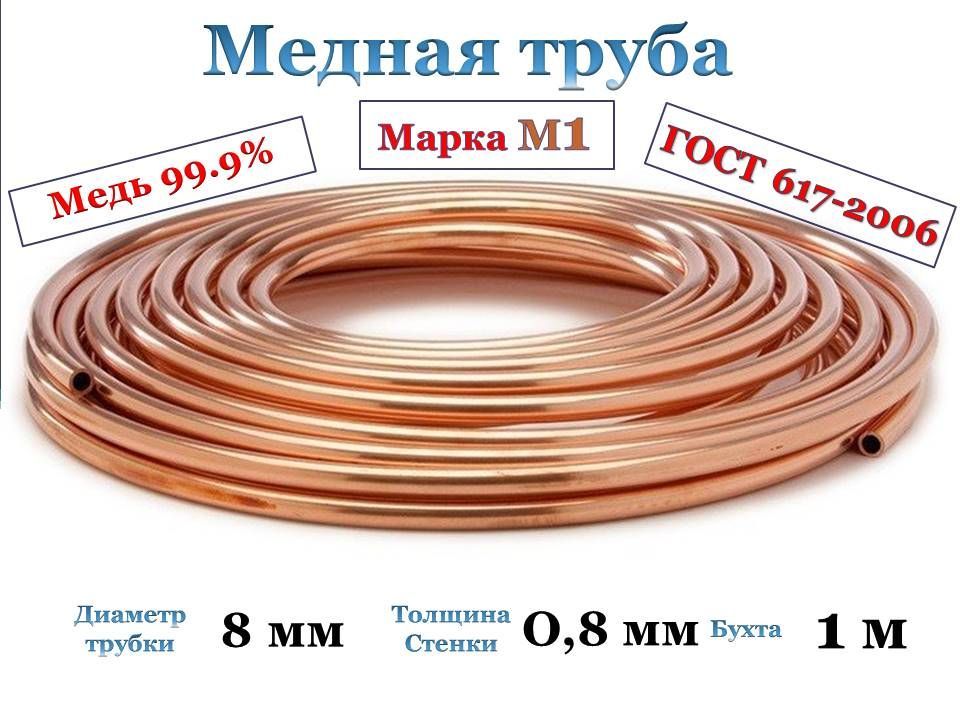 Труба Медная 8 Мм Купить