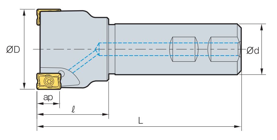 Фреза korloy. KORLOY amcm4063hs.