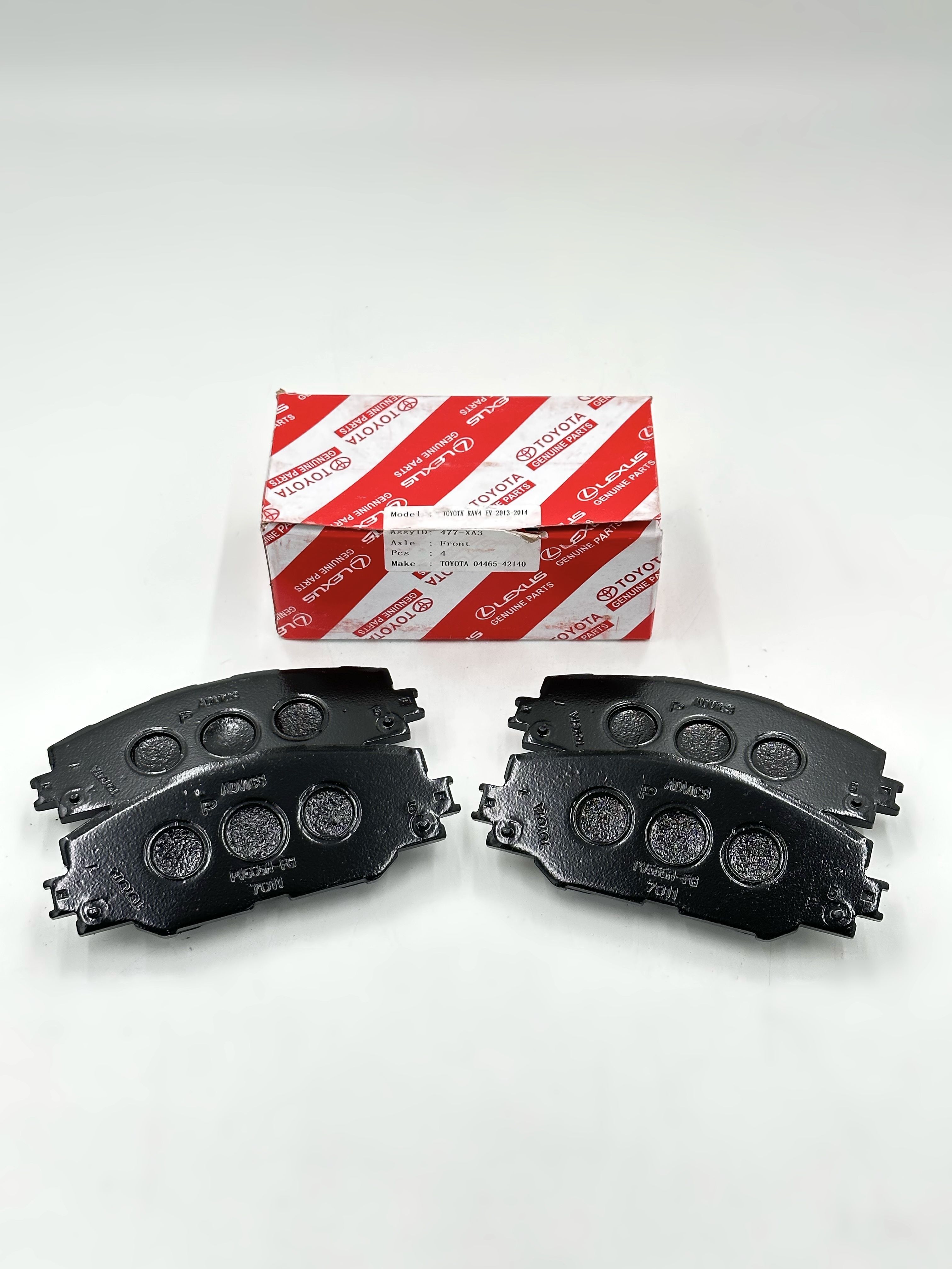 Колодкитормозныепередние(дисковые)Toyota04465-42140(Auris,Prius,RAV4)