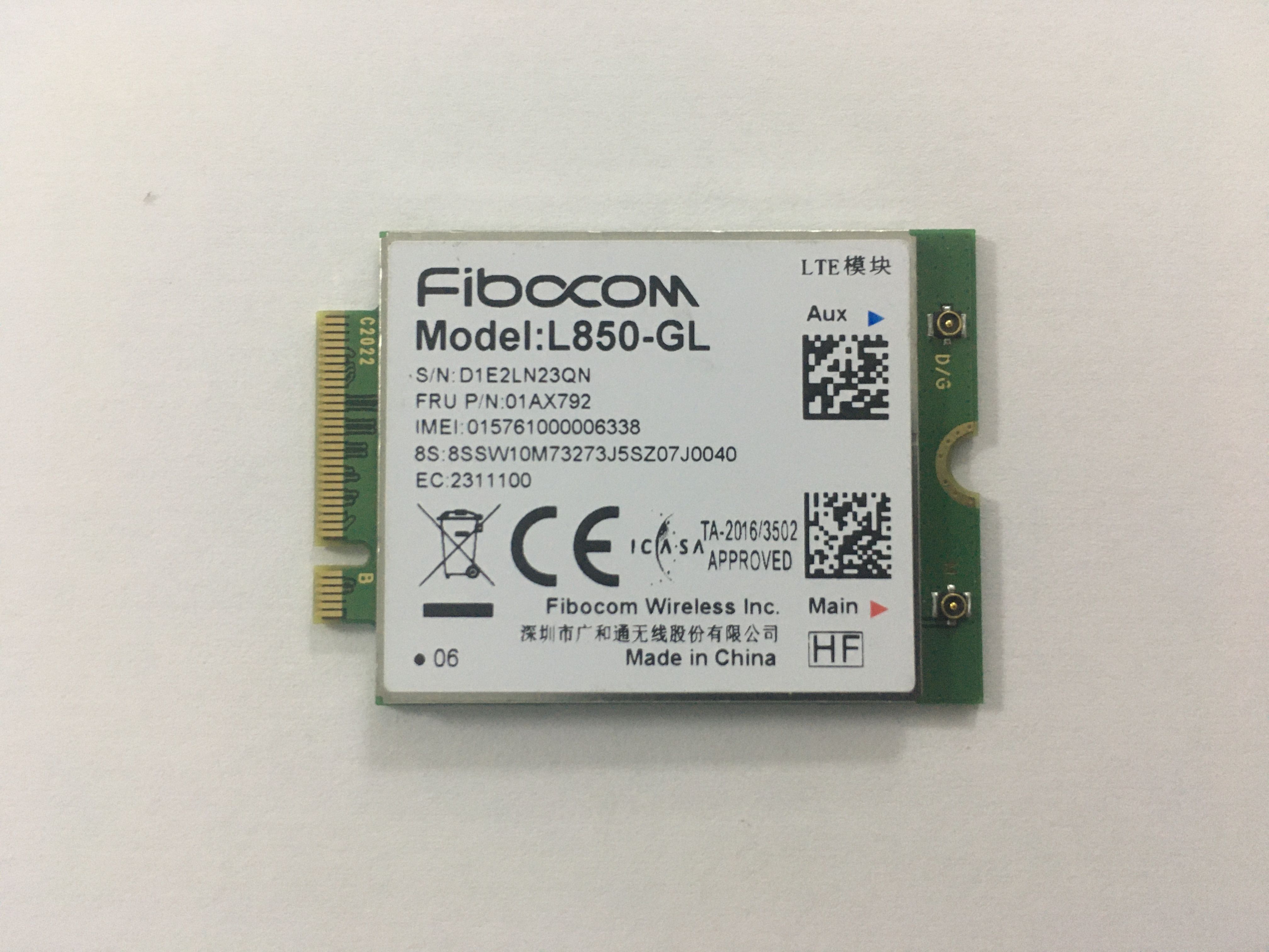 Fibocom l850 gl