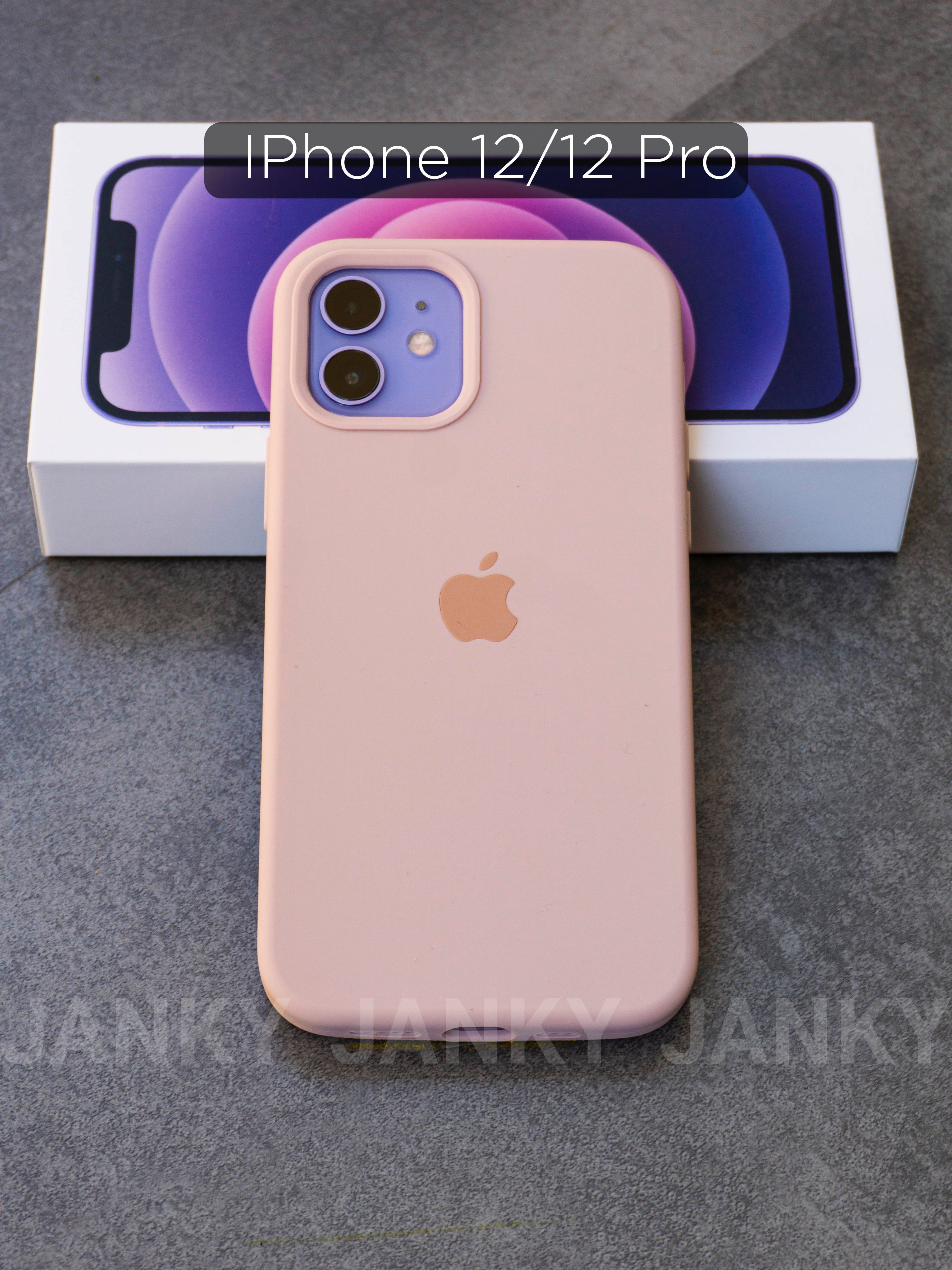 Силиконовый чехол на Айфон 12 12 Pro с логотипом / Silicone case iPhone 12  12 Pro - купить с доставкой по выгодным ценам в интернет-магазине OZON  (859352418)