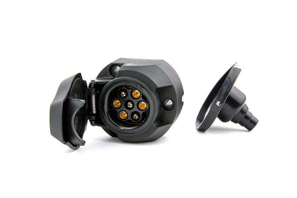 Разъем фаркопа. Artway ktc004f вилка прицепа 7 pin пластиковая. Разъем прицепа компл. Розетка фаркопа 12в пластик бош. Розетка фаркопа 12в febi.
