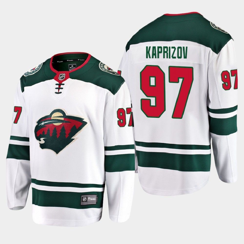 NHL джерси хоккейная Миннесота Уайлд Minnesota Wild Jersey Kirill Kaprizov 97 Кирилл Капризов