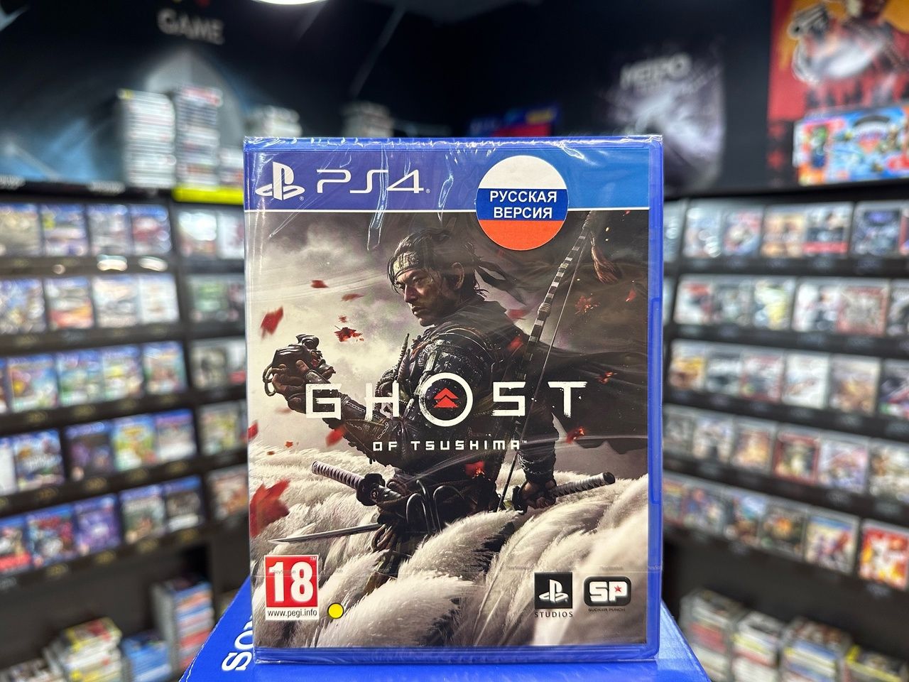 Игра Игра Призрак Цусимы (Ghost of Tsushima) PS4 (Box) (PlayStation 5,  PlayStation 4 купить по низкой цене с доставкой в интернет-магазине OZON  (685347433)