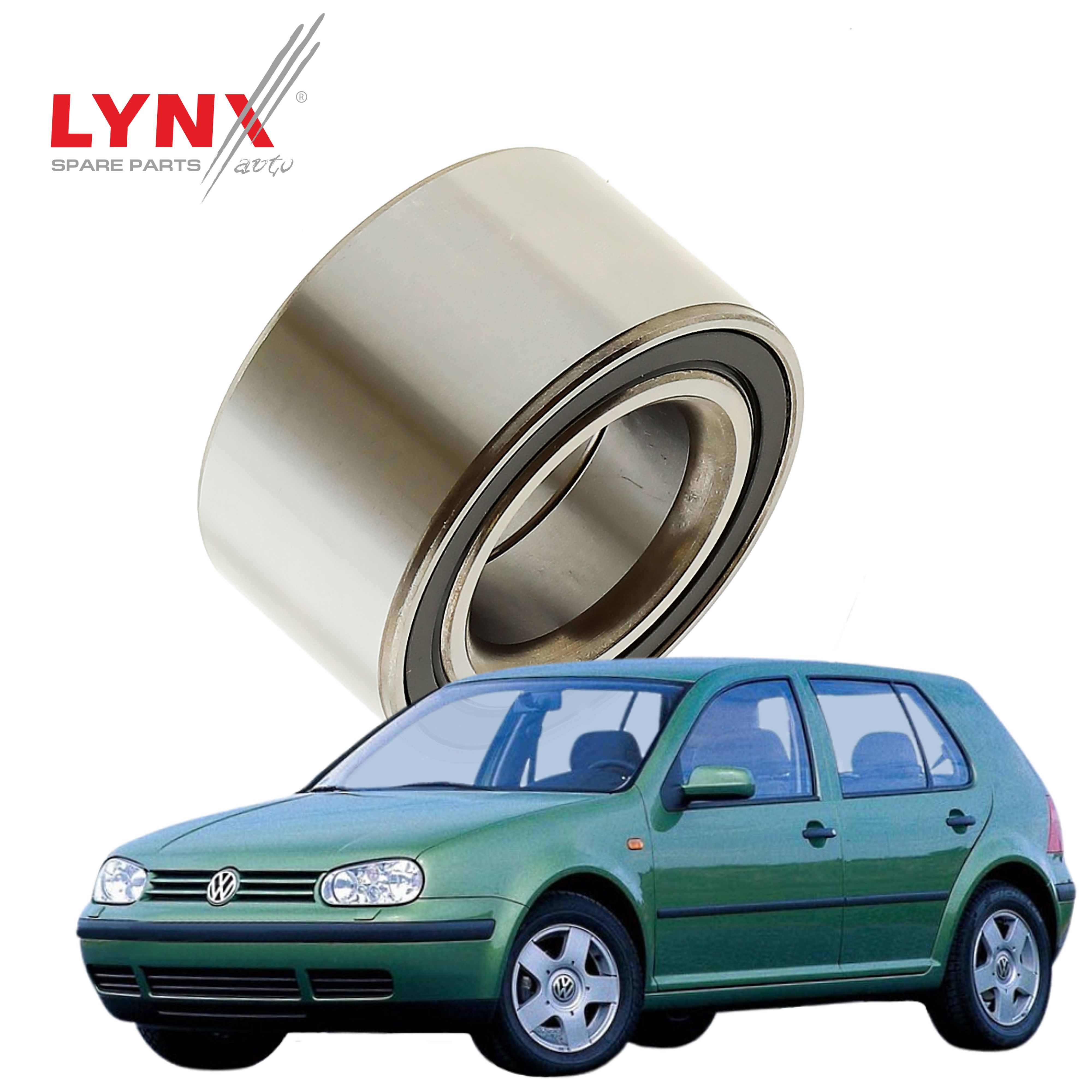 Подшипник ступицы Volkswagen Golf (4) / Фольксваген Гольф 1997 1998 1999  2000 2001 2002 2003 2004 / передний, 1 шт LYNXauto - купить по доступным  ценам в интернет-магазине OZON (1160690988)