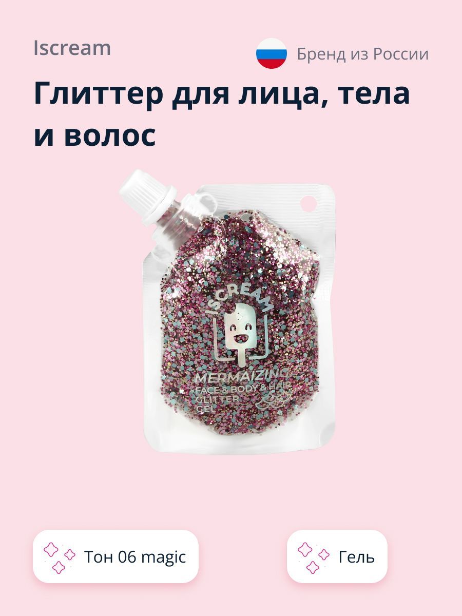 ISCREAM Глиттер для...