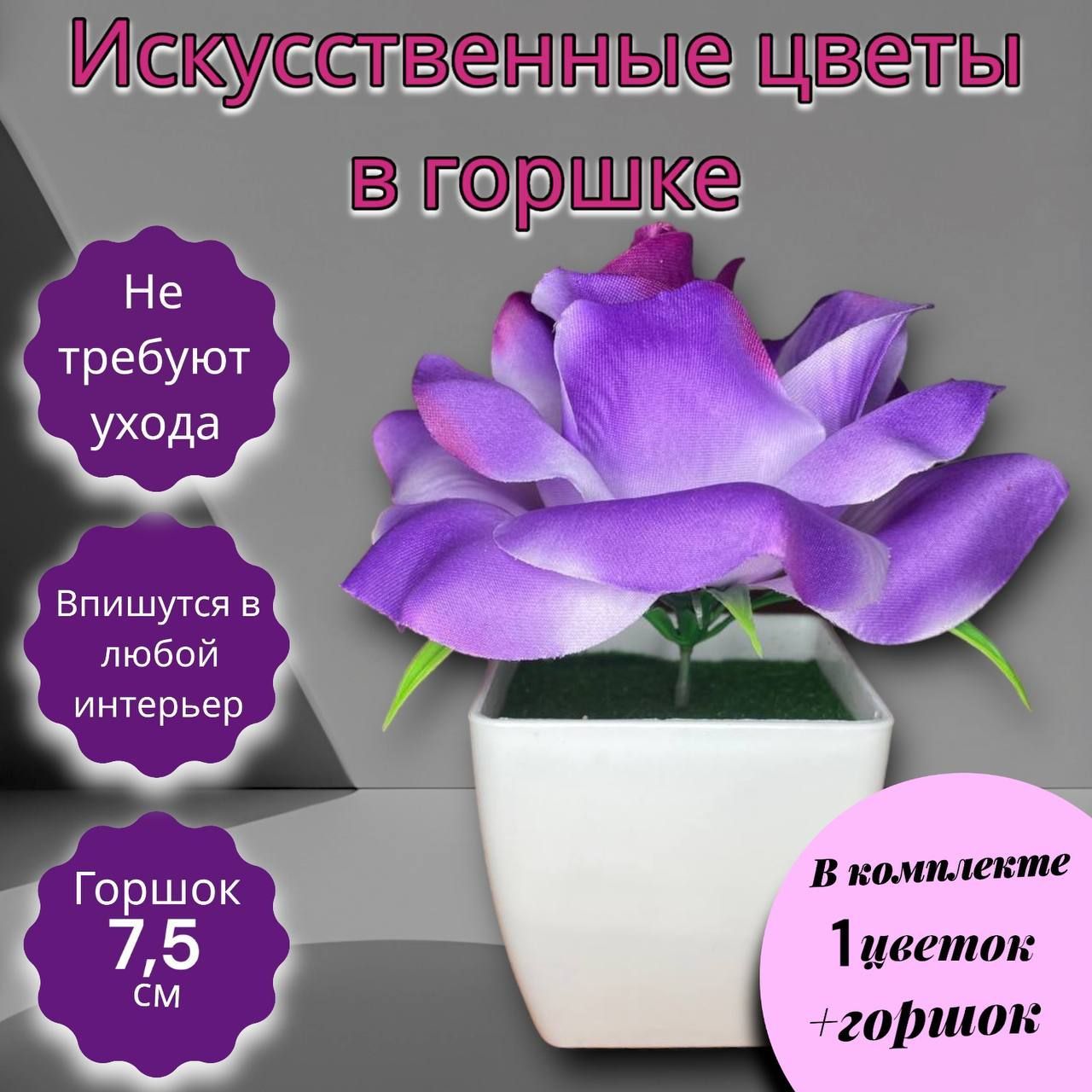 Роза Живая В Горшке Купить Казань
