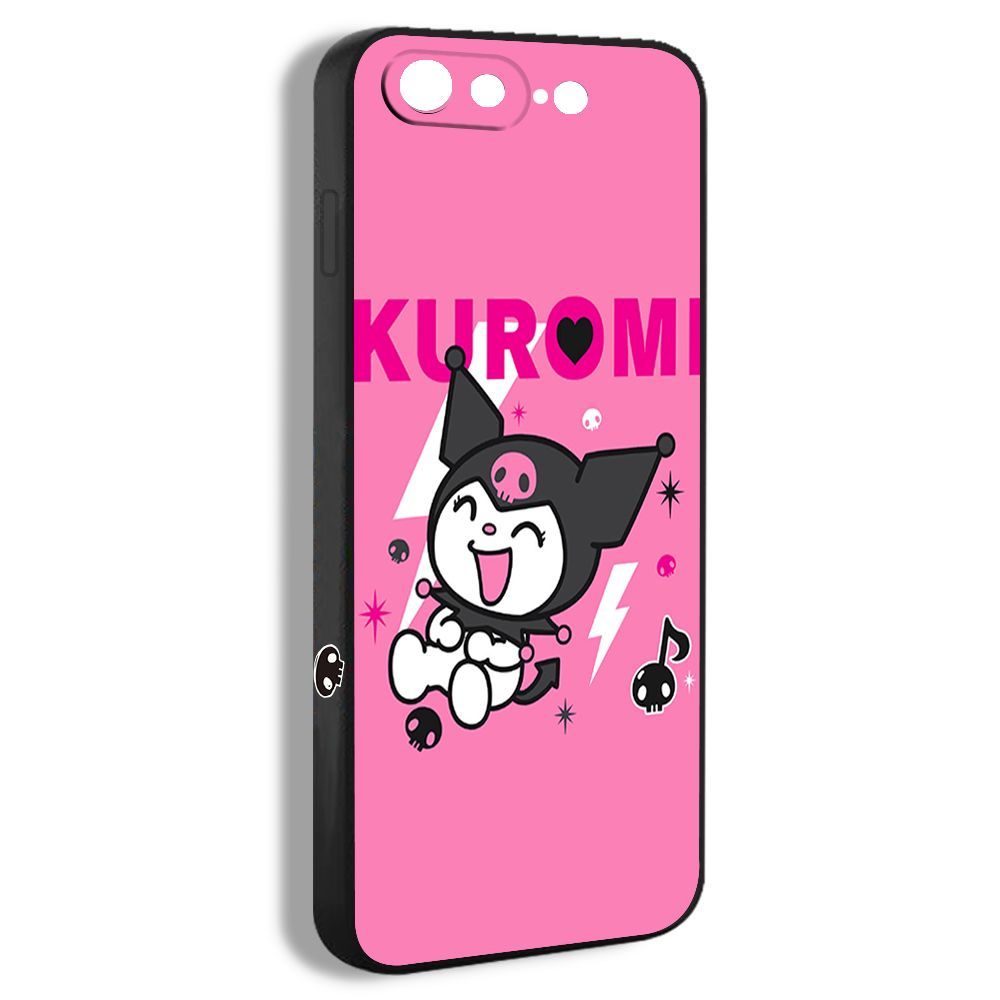 чехол для смартфона Подходит для iPhone 8 Plus Куроми Kuromi аниме мультфильм  розовый рисунок MAA10 - купить с доставкой по выгодным ценам в  интернет-магазине OZON (1186243551)