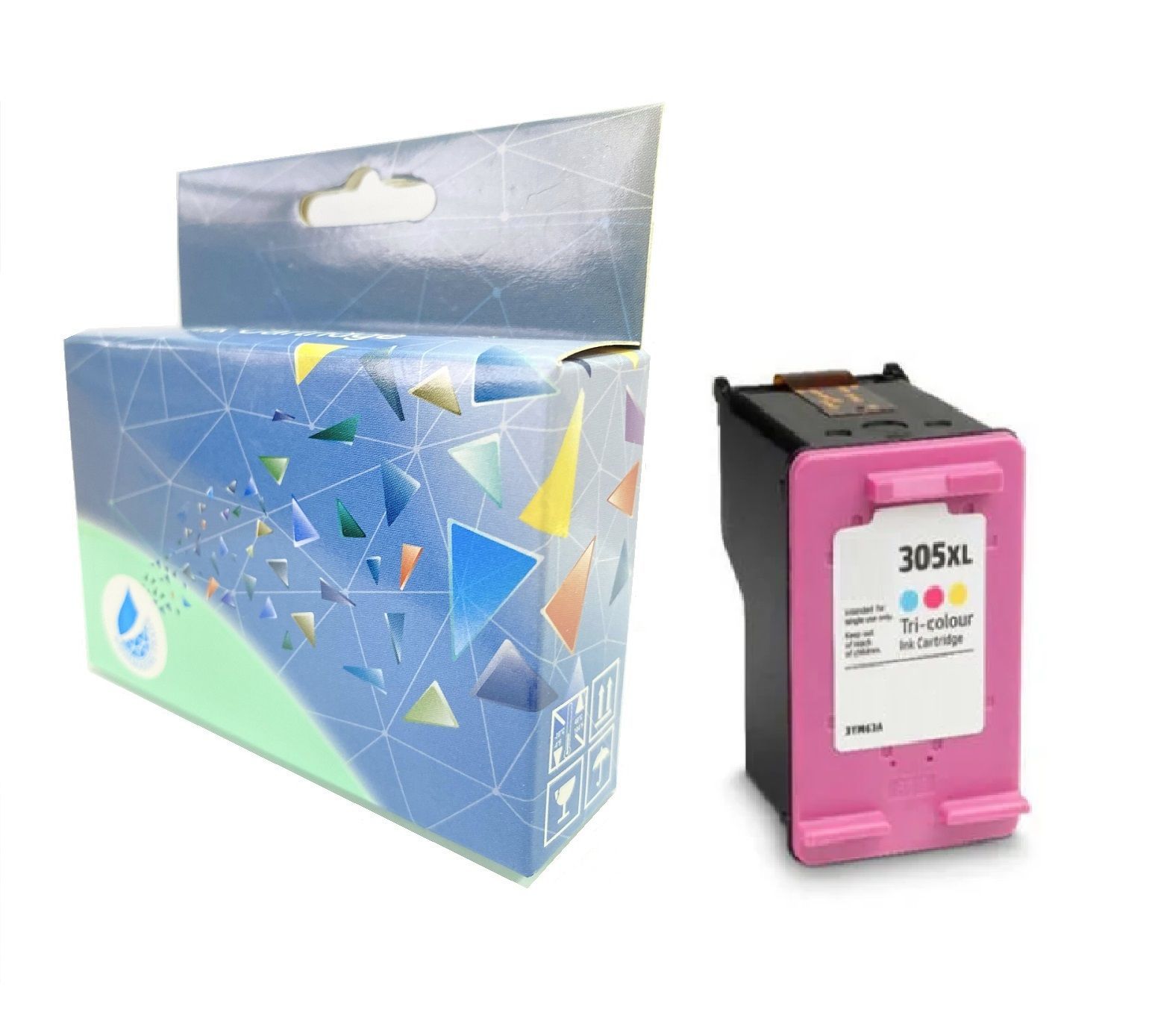 Картридж3YM63AE№305XLдляHPDeskjet2300-ser/ENVY6000-serColorAQUAMARINE