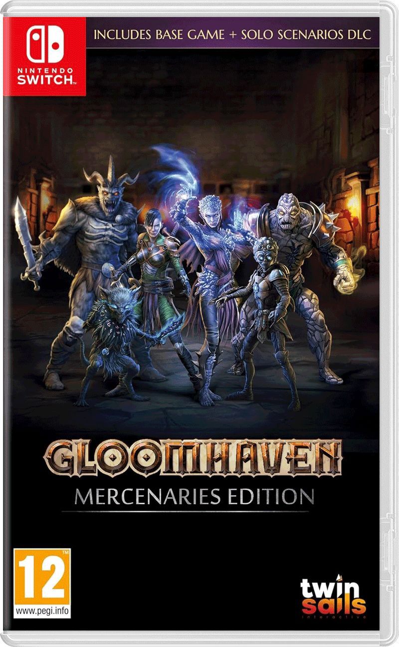 Игра Gloomhaven Mercenaries Edition (Nintendo Switch, Английская версия)  купить по низкой цене с доставкой в интернет-магазине OZON (1215036481)