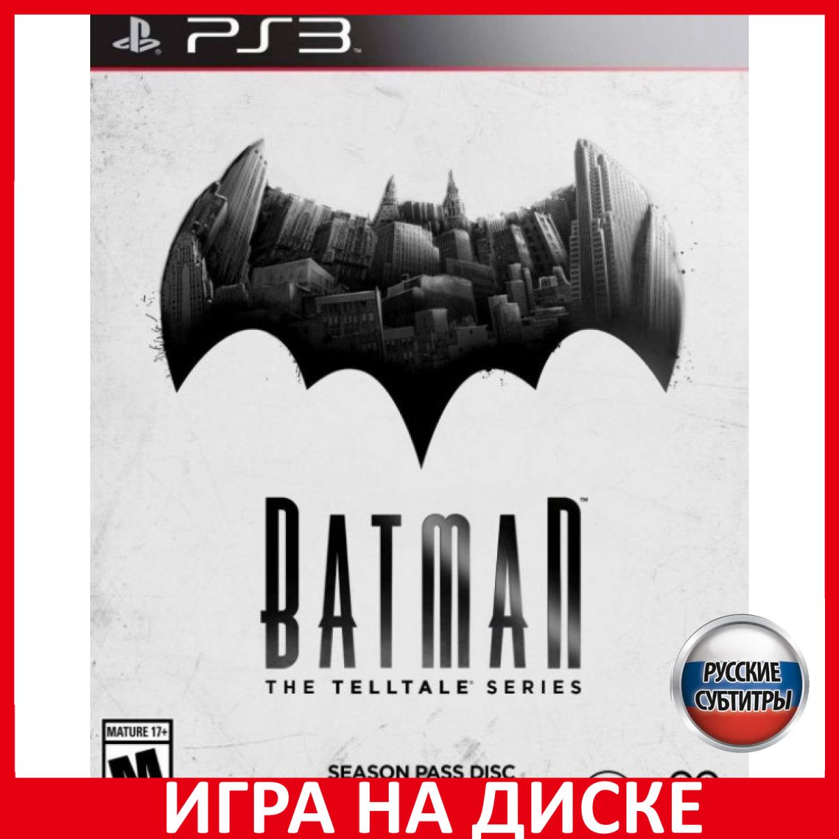 Игра Batman The Telltale Series (PlayStation 3, Русские субтитры) купить по  низкой цене с доставкой в интернет-магазине OZON (307249736)