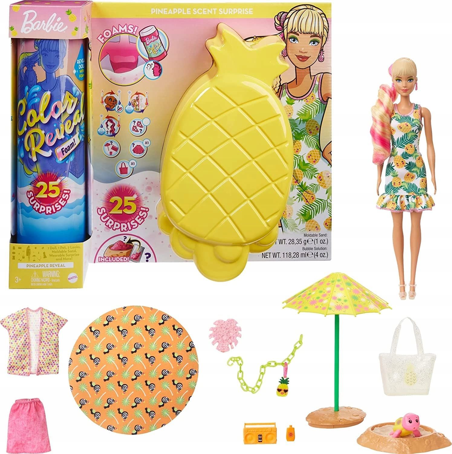 Barbie color reveal surprise doll sale