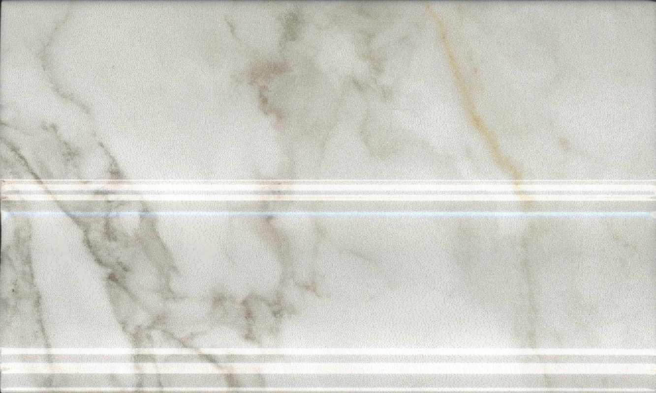Плинтус керамический Kerama Marazzi Кантата белый глянцевый 25x15 см, в упак 13 штук керамический плинтус kerama marazzi брера белый fmd019 10х20 см