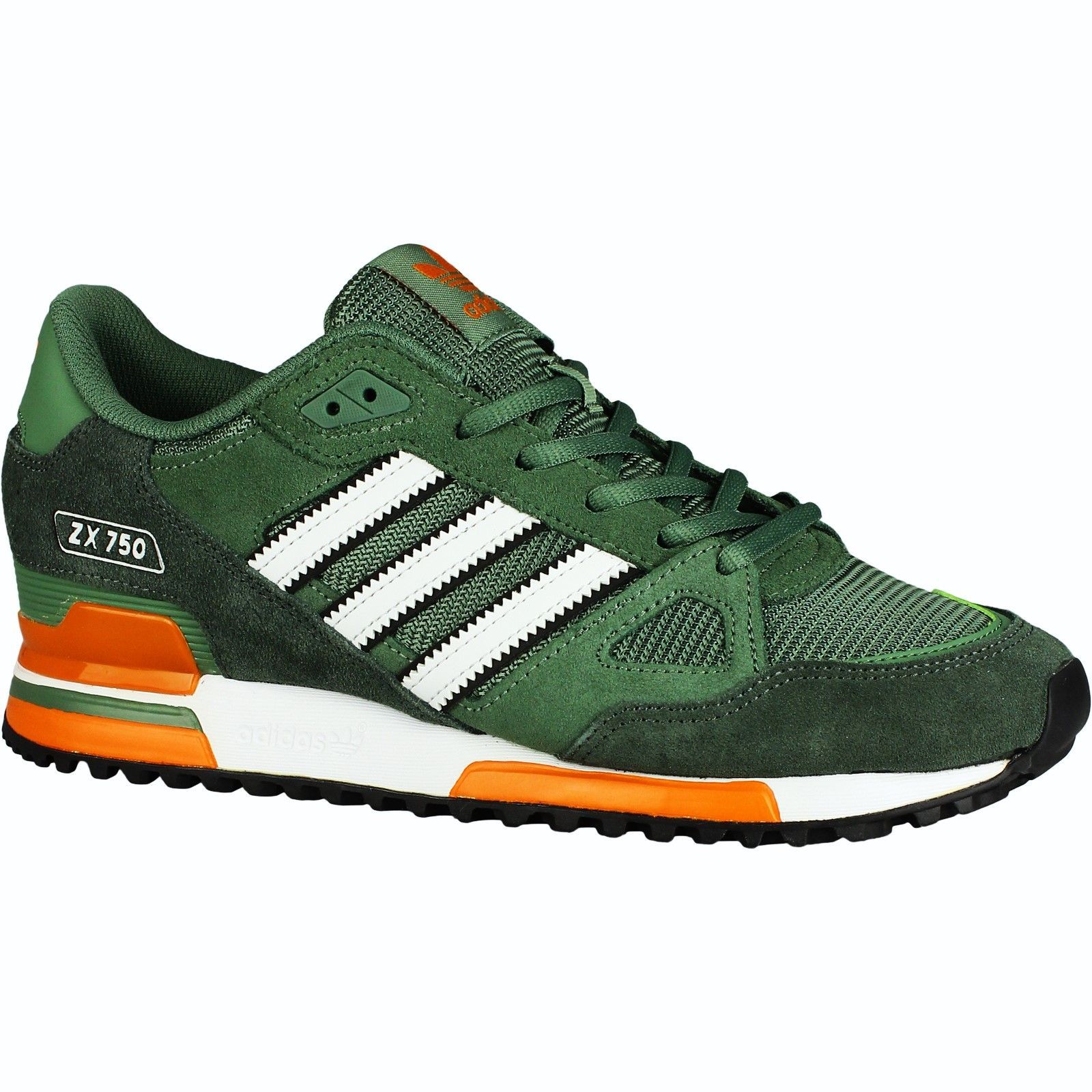 Адидас ZX 750 зеленые