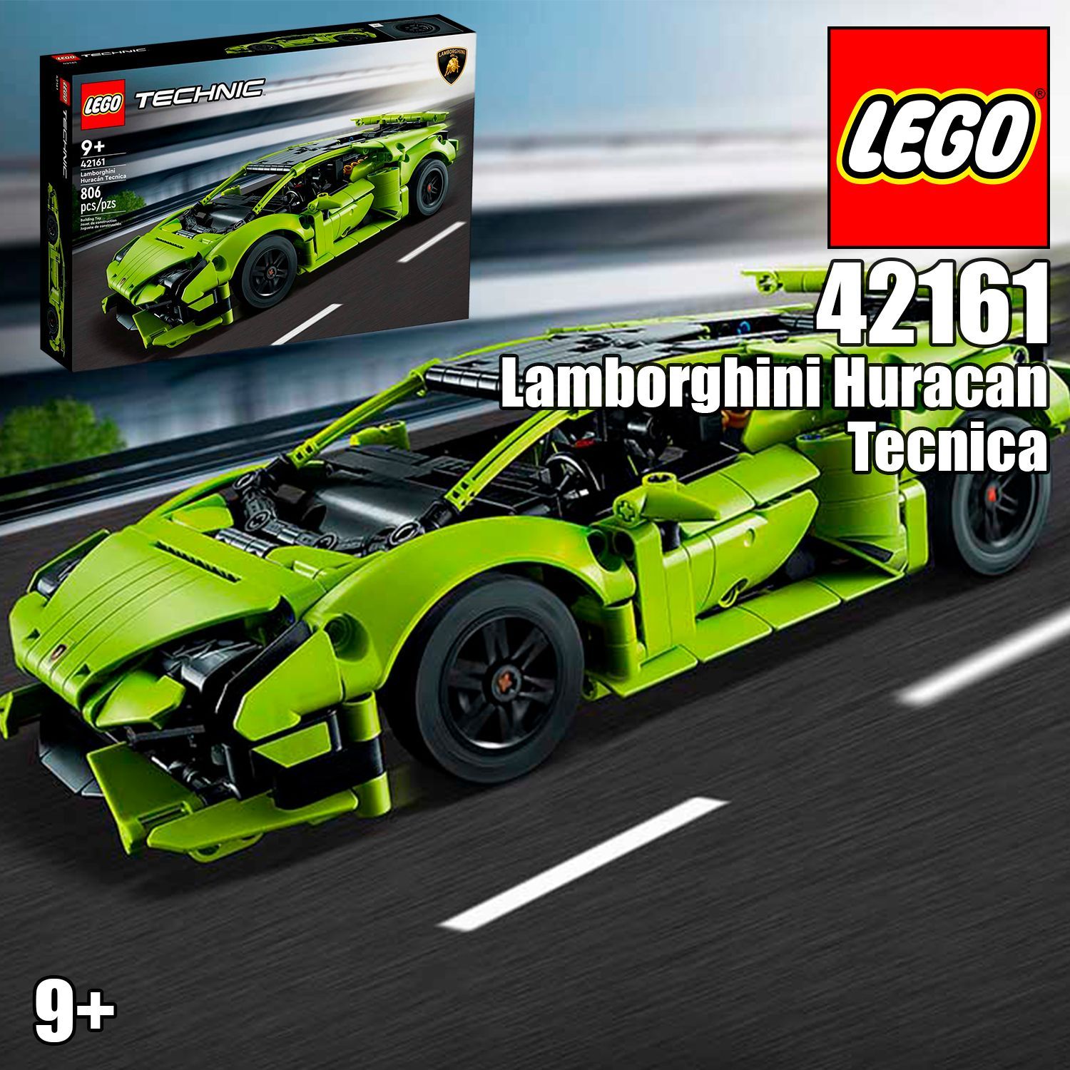 КонструкторLEGOTechnicLamborghiniHuracanTecnica42161