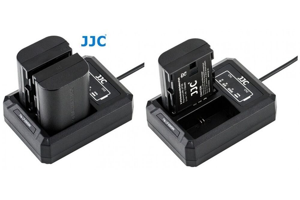 Двойное зарядное устройство JJC DCH-LPE6 для CANON LP-E6/LP-E6N