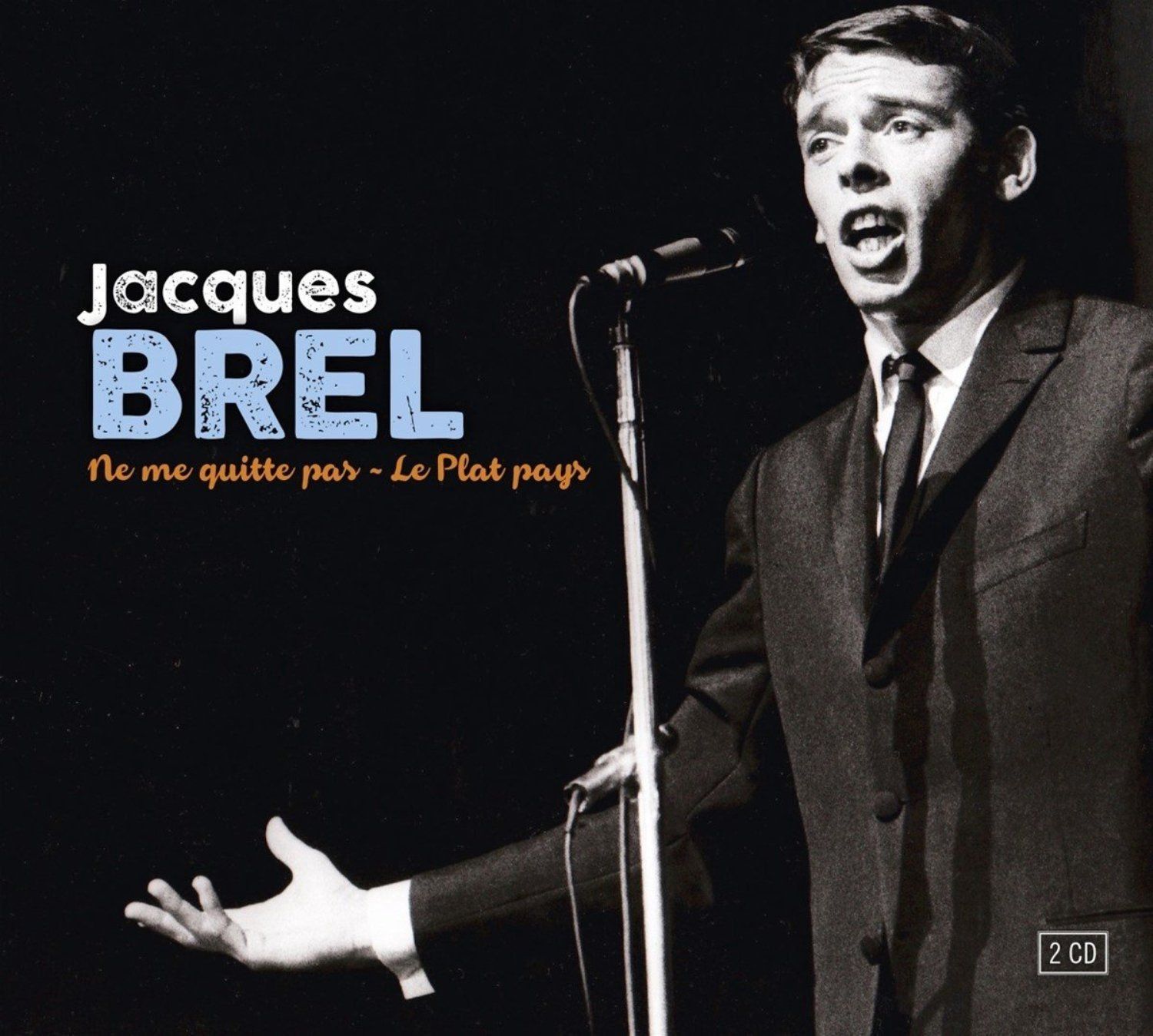 Виниловая пластинка Jacques Brel / Ne Me Quitte Pas (2LP)