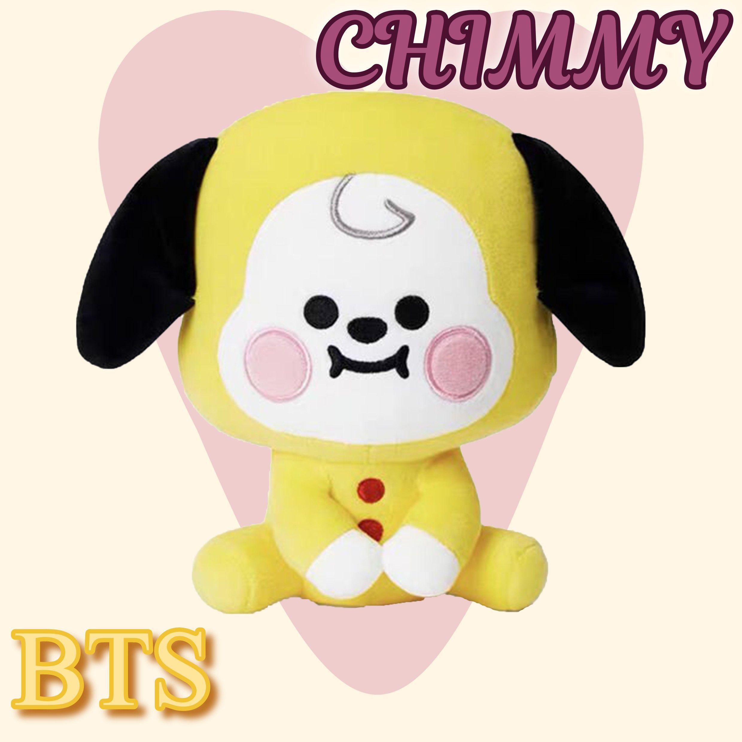 Мягкая плюшевая игрушка BTS chimmy собака