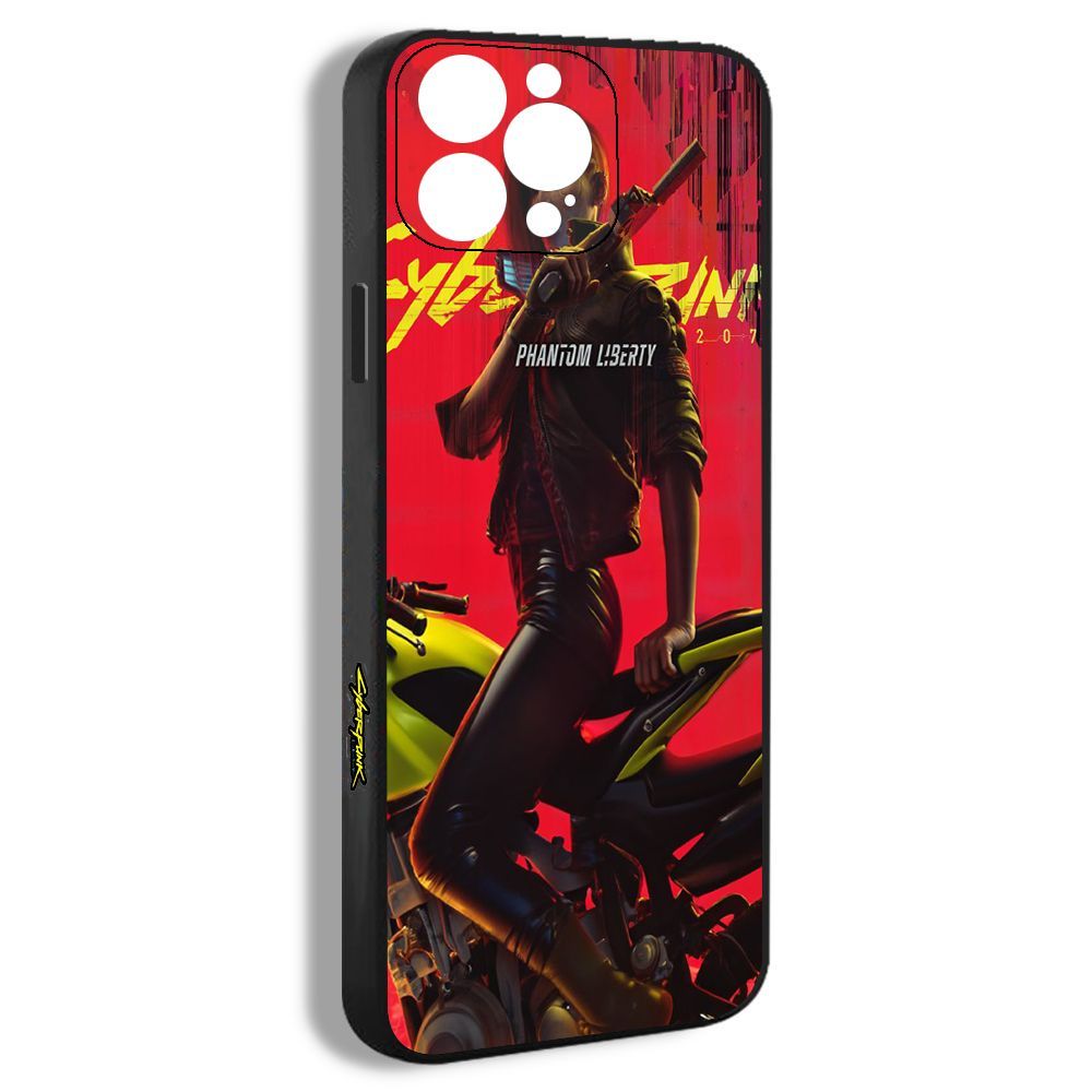 чехол для смартфона Подходит для iPhone 14 Pro Cyberpunk 2077 phantom  liberty девушка киборг UXU33 - купить с доставкой по выгодным ценам в  интернет-магазине OZON (1251720331)