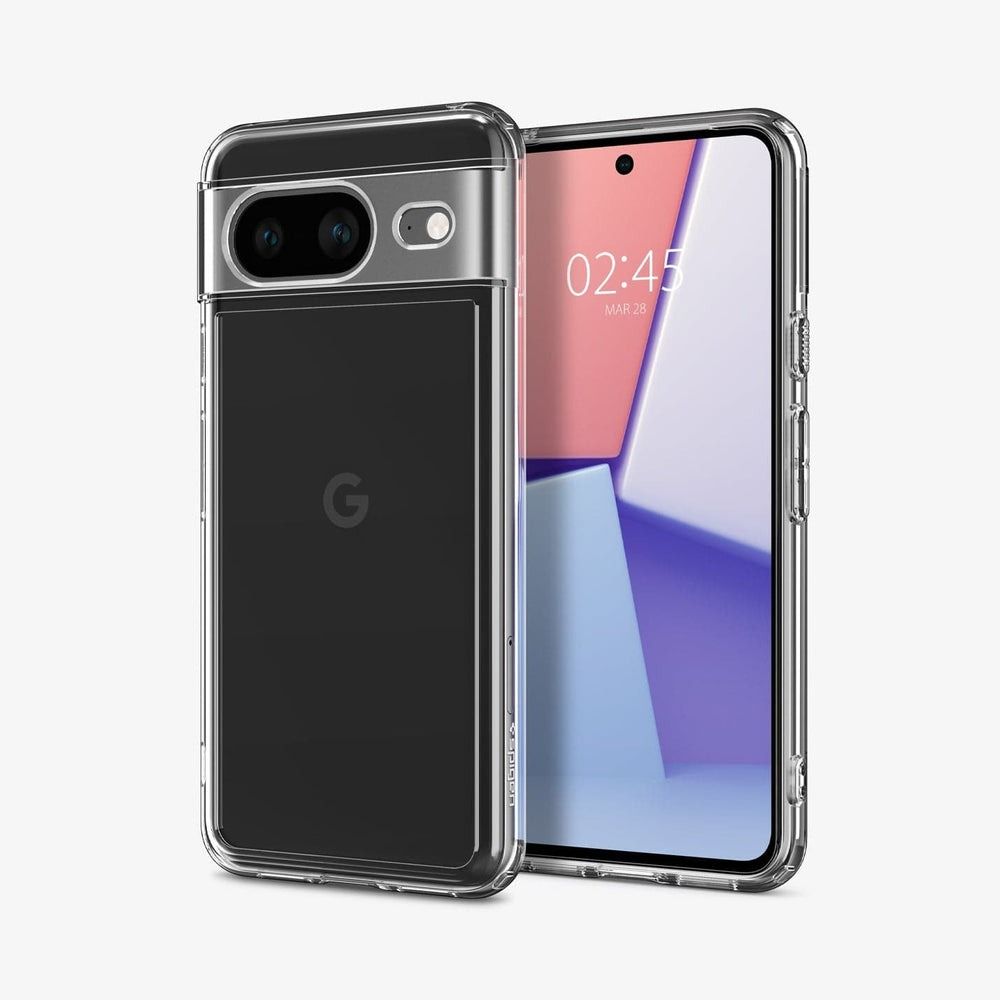 ЧехолSPIGENдляGooglePixel8-UltraHybrid-Прозрачный-ACS06278