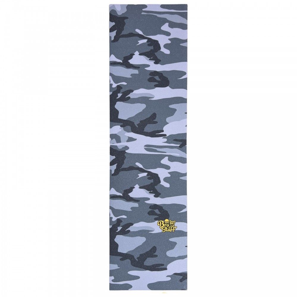 Шкурка для скейтборда, самоката BroStuff camo blue