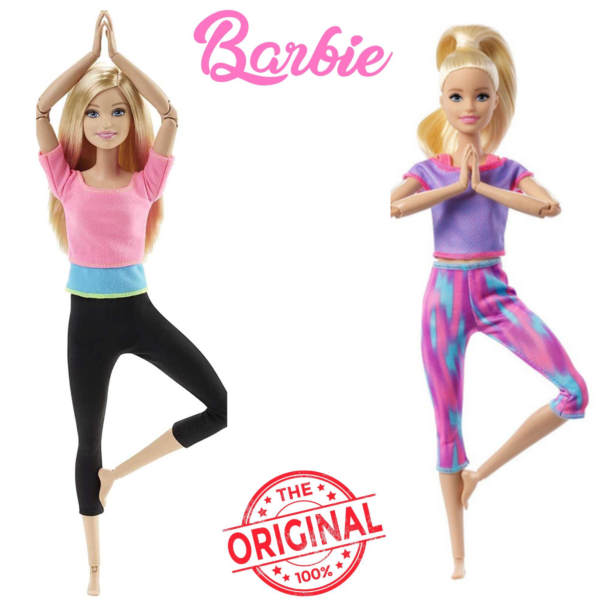 Кукла Barbie Барби Бесконечное Движение X 2 ( GXF04 + DHL82 ) - купить с  доставкой по выгодным ценам в интернет-магазине OZON (1257961675)