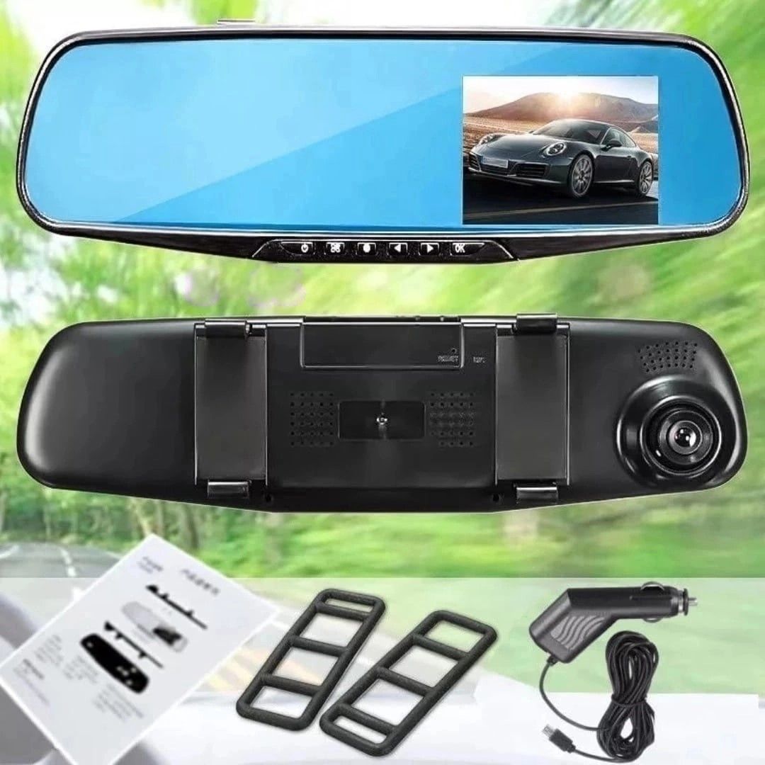 Зеркало-видеорегистратор car DVRS Mirror. Зеркало vehicle Blackbox DVR 1080.