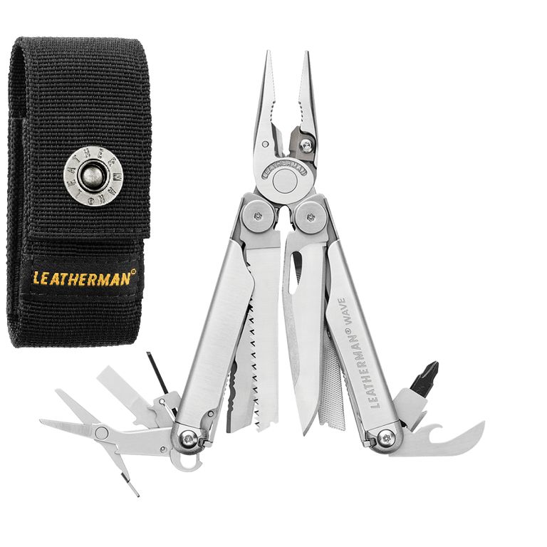 Мультитул Leatherman Wave Plus Silver с чехлом (832524)