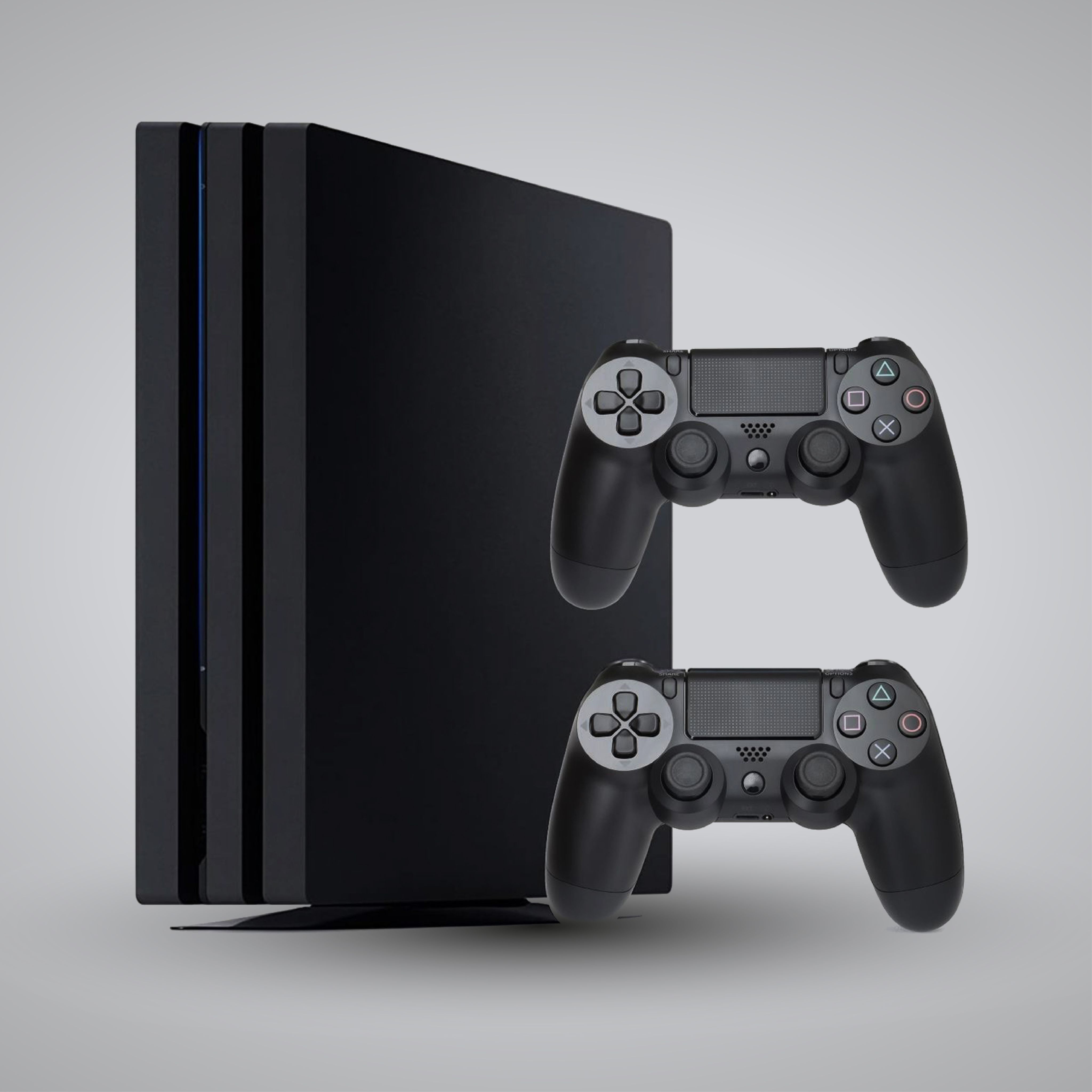 Игровая приставка PS4 Pro (1Tb) black / PS4 Pro, 2 геймпада, reseller -  купить с доставкой по выгодным ценам в интернет-магазине OZON (1267951288)