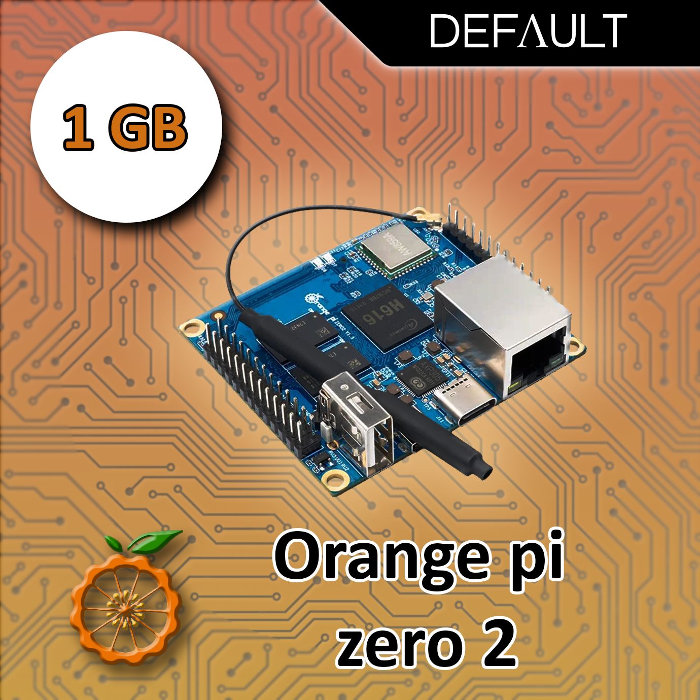 Микрокомпьютер Orange Pi Zero 2 1 GB