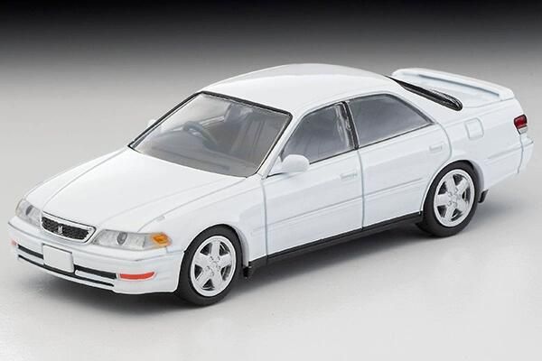  2309 TOMYTEC 164 TLV LV-N299a Toyota Mark II 25 Tourer V white  Collection of die-cast alloy trolley models -         - OZON 1271074712