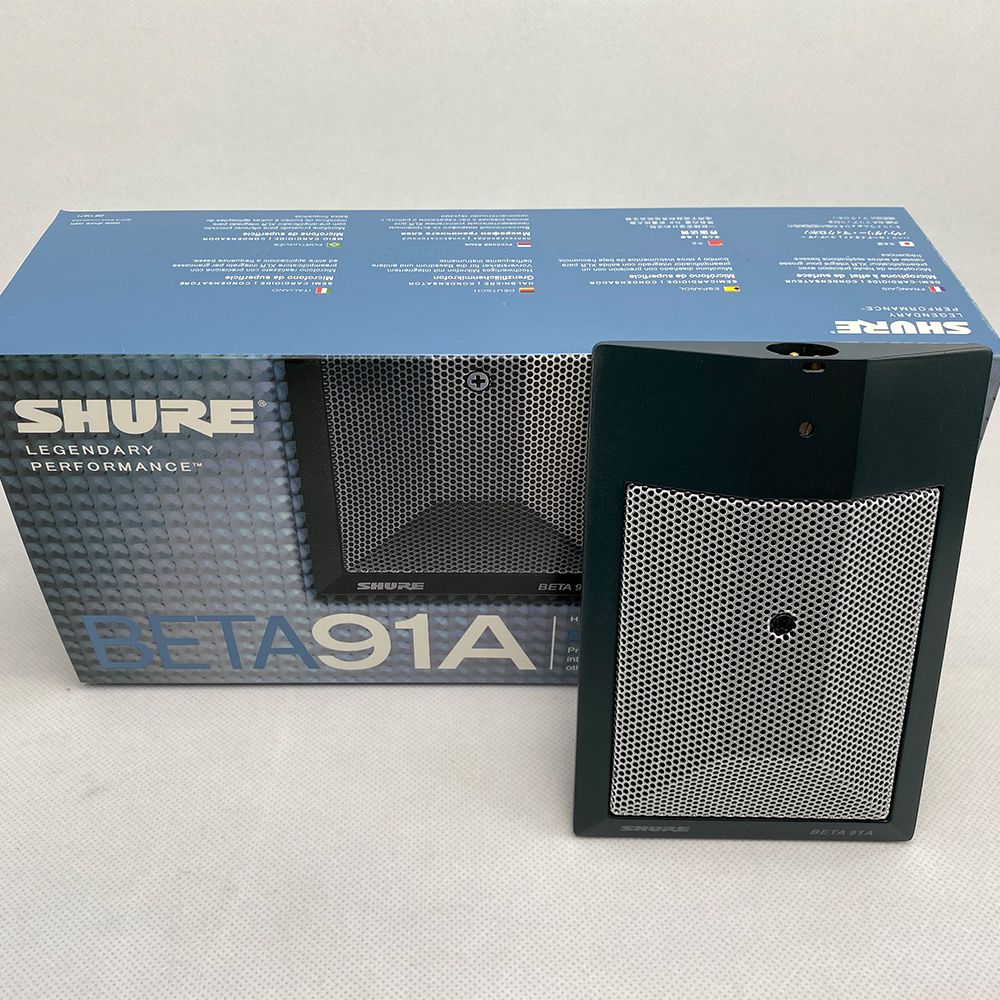 Shure Микрофон концертный BETA91A, серый металлик