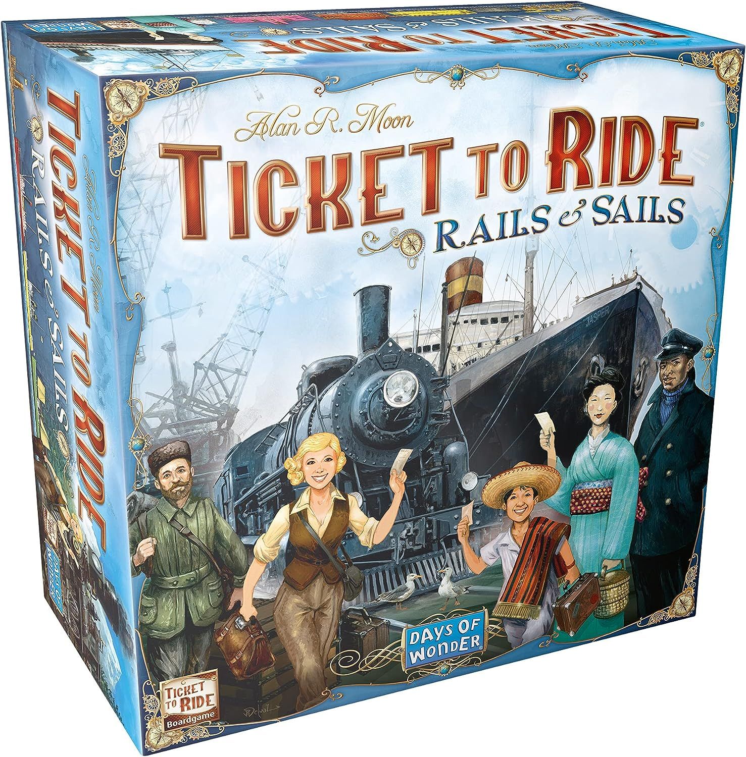 Ticket To Ride Rail And Sails