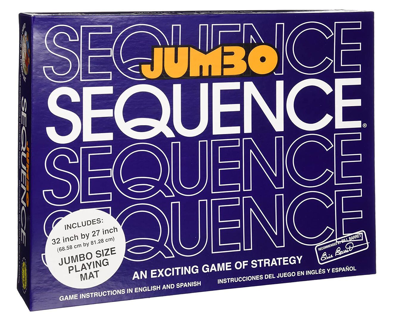 Sequence Jumbo Edition семейная настольная игра - купить с доставкой по  выгодным ценам в интернет-магазине OZON (1328684938)