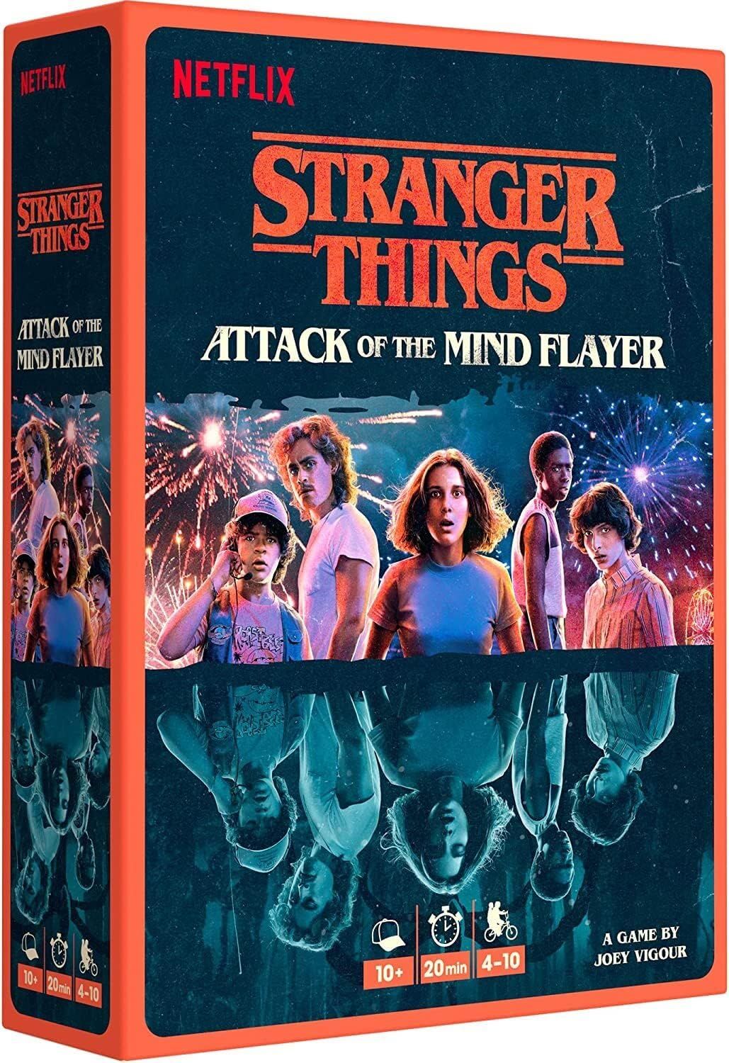 Настольная игра Stranger Things: Attack of the Mind Flayer на английском  языке - купить с доставкой по выгодным ценам в интернет-магазине OZON  (1288285716)