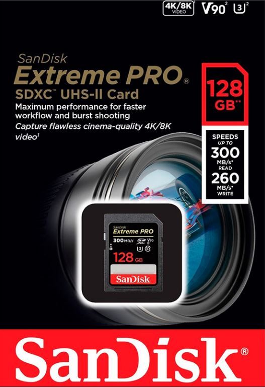 Карта памяти sandisk extreme pro sdxc 64gb sdsdxxy 064g gn4in