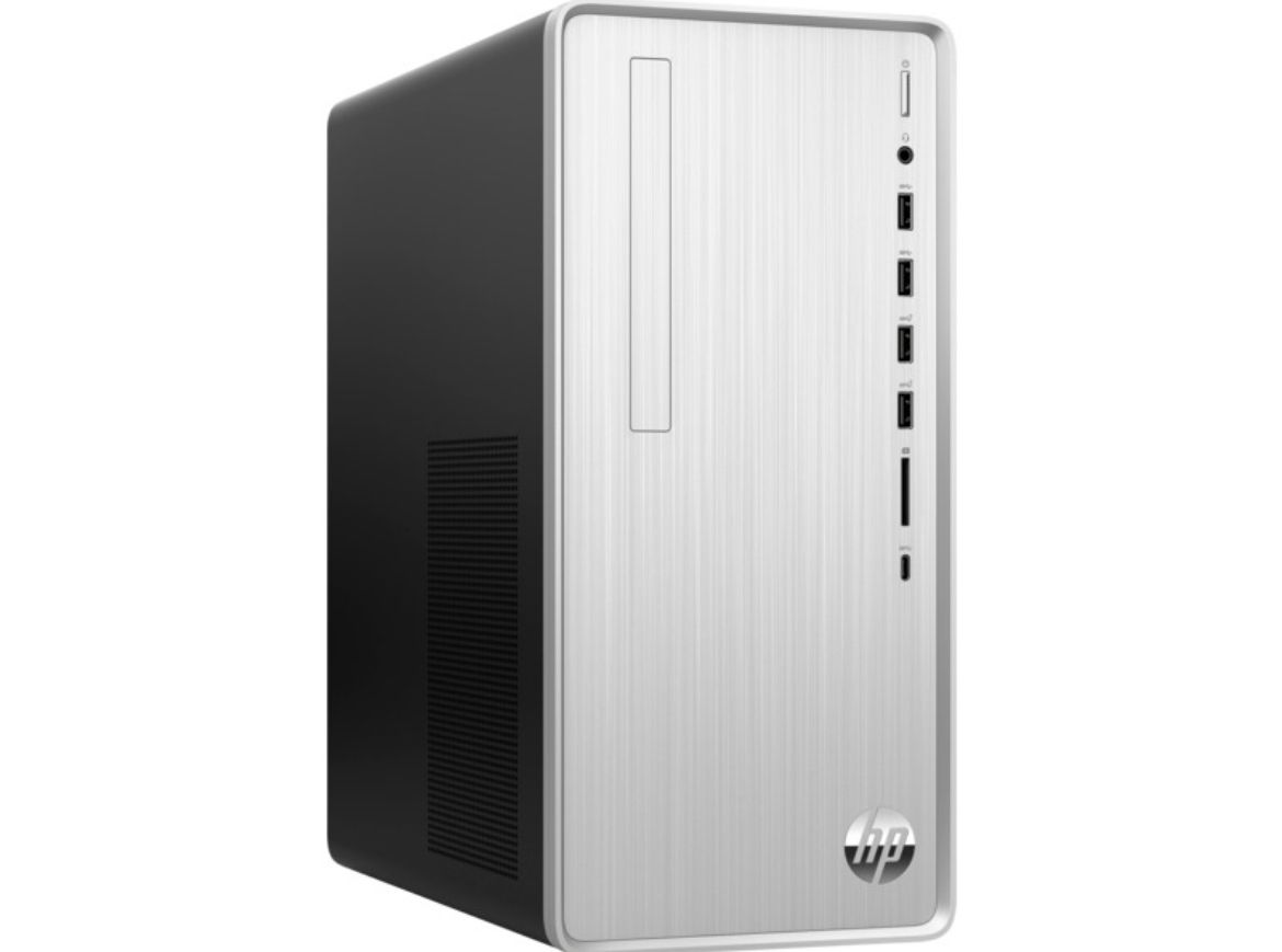 HPСистемныйблокPavilionTP01(AMDRyzen55600G,RAM8ГБ,SSD256ГБ,NVIDIAGeForceRTX3060Ti(8Гб),Windows11Home),серебристый