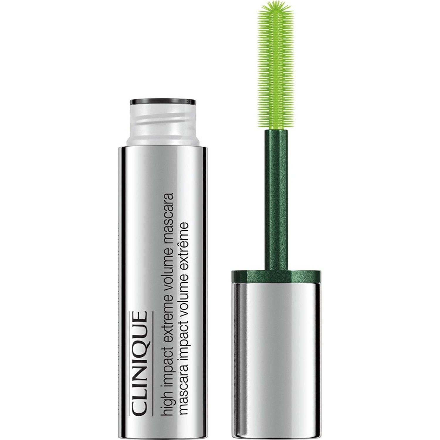 Clinique high impact отзывы. Тушь Clinique 01 Black. Clinique High Impact Mascara. Clinique универсальная тушь для ресниц High Impact. Clinique тушь гипоаллергенная.