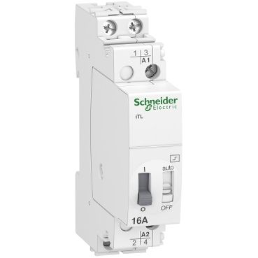 Импульсное реле Schneider Electric iTL16A 1НО 230В АС 50-60ГЦ 110В DC, A9C30811