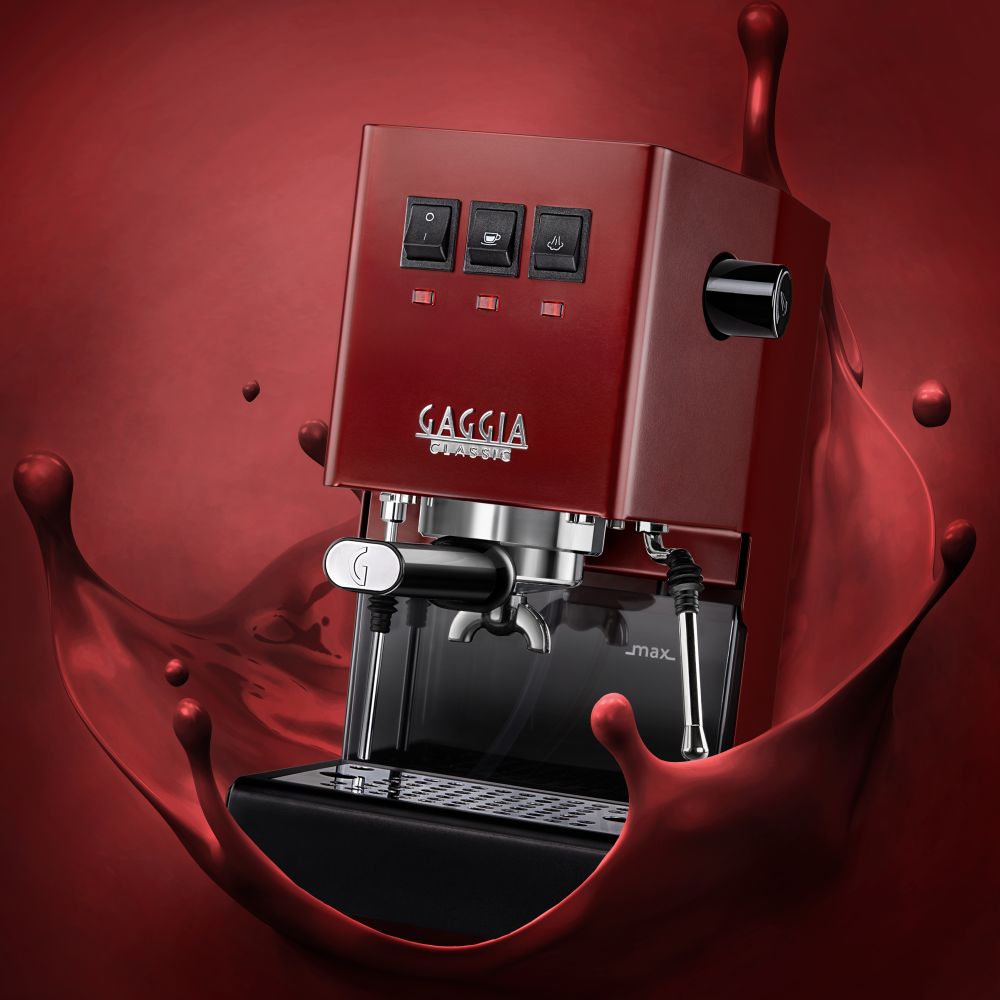 Rosso pro. Кофеварка рожковая Gaggia Classic. Gaggia кофемашина рожковая. Кофеварка Gaggia Classic Red. Gaggia Классик кофемашина рожковая.