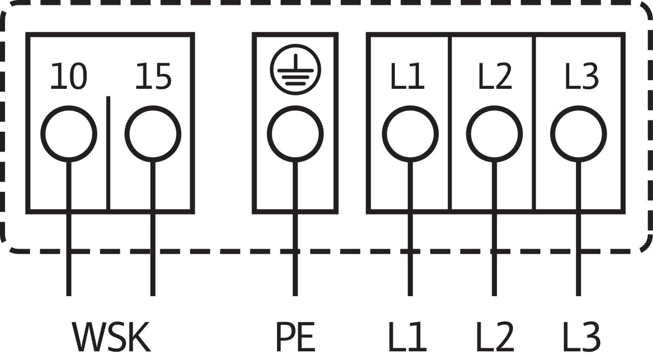 Подключение wilo ip e40 160 4 2